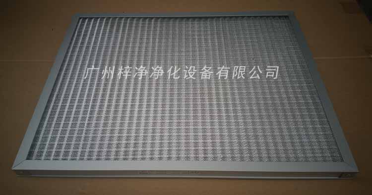 鋁網過濾器采用鋁框與鋁波網組合