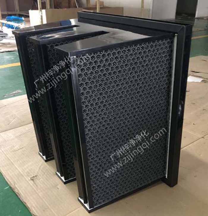 組合式活性炭過濾器濾料—采用顆?；钚蕴拷?jīng)過特殊化學(xué)配方處理